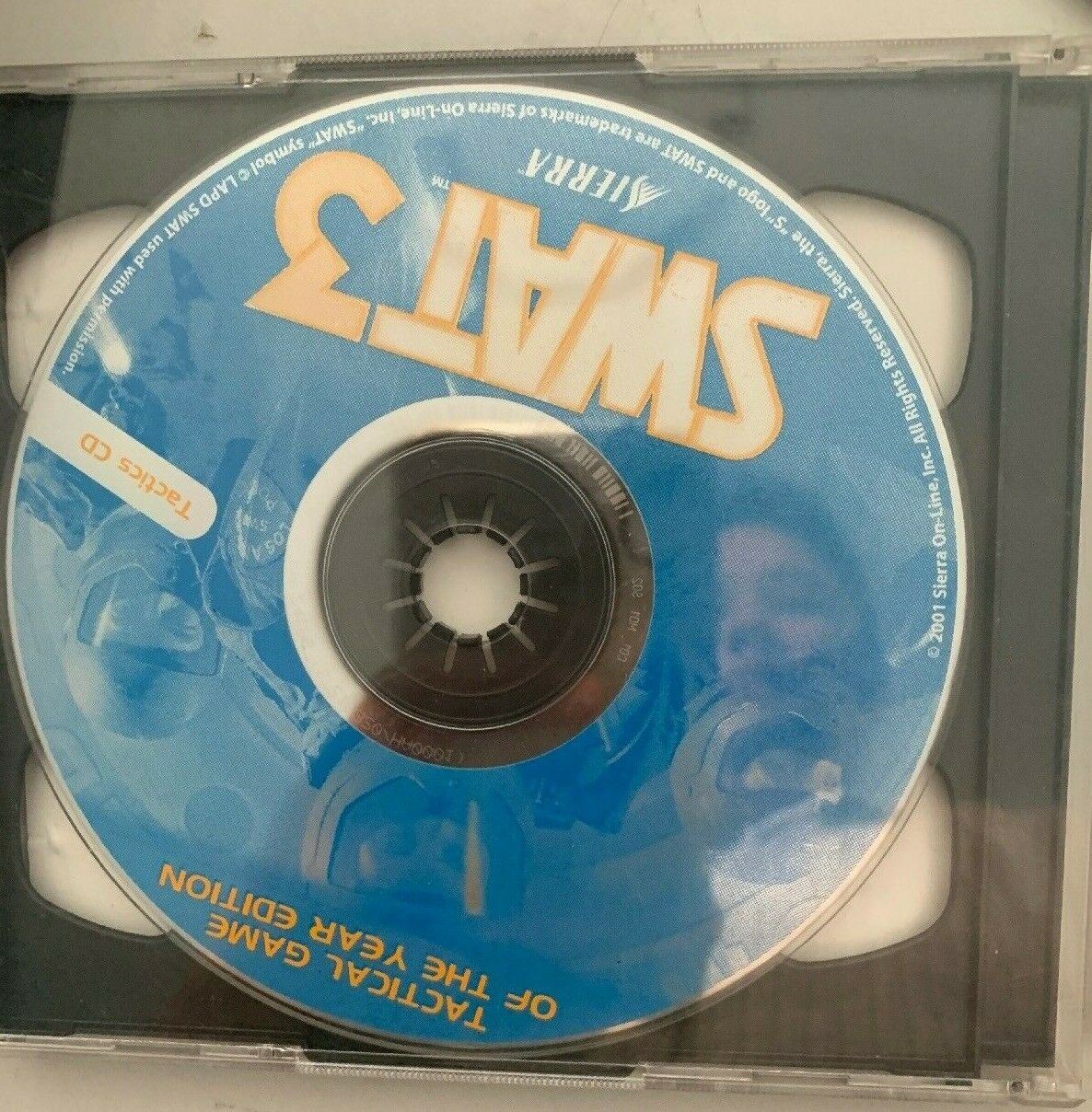 *RARE* Swat 3 With Advanced Tactics 2001 PC Cdrom 2-cd Set Sierra