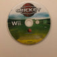 Nintendo Wii - Cricket Game  - Sports Cricket Australia Codemasters FREE POSTAGE