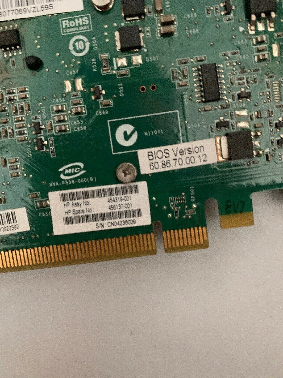 Nvidia Quadro NVS 290 / NVS290 Graphic card DMS-59 Dual Display 256MB PCIe