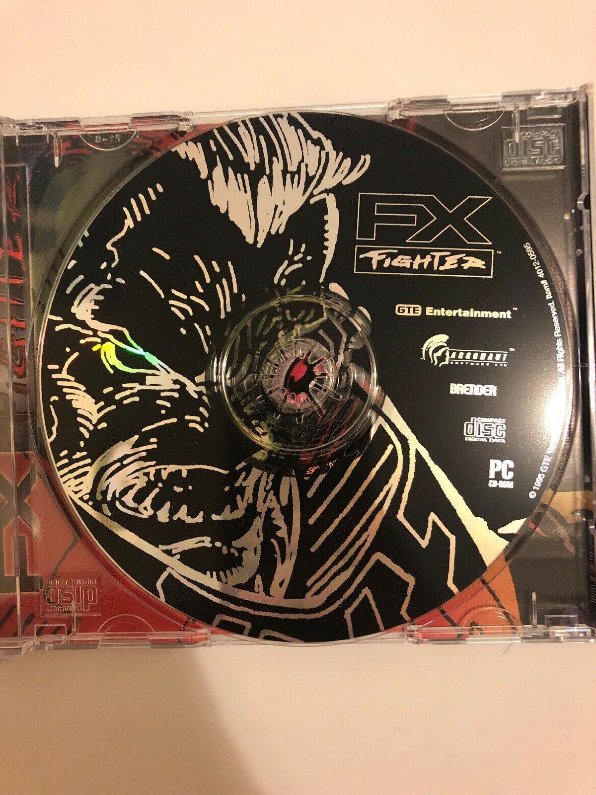 FX Fighter PC Dos Game 1995 Fighting Action CD-ROM