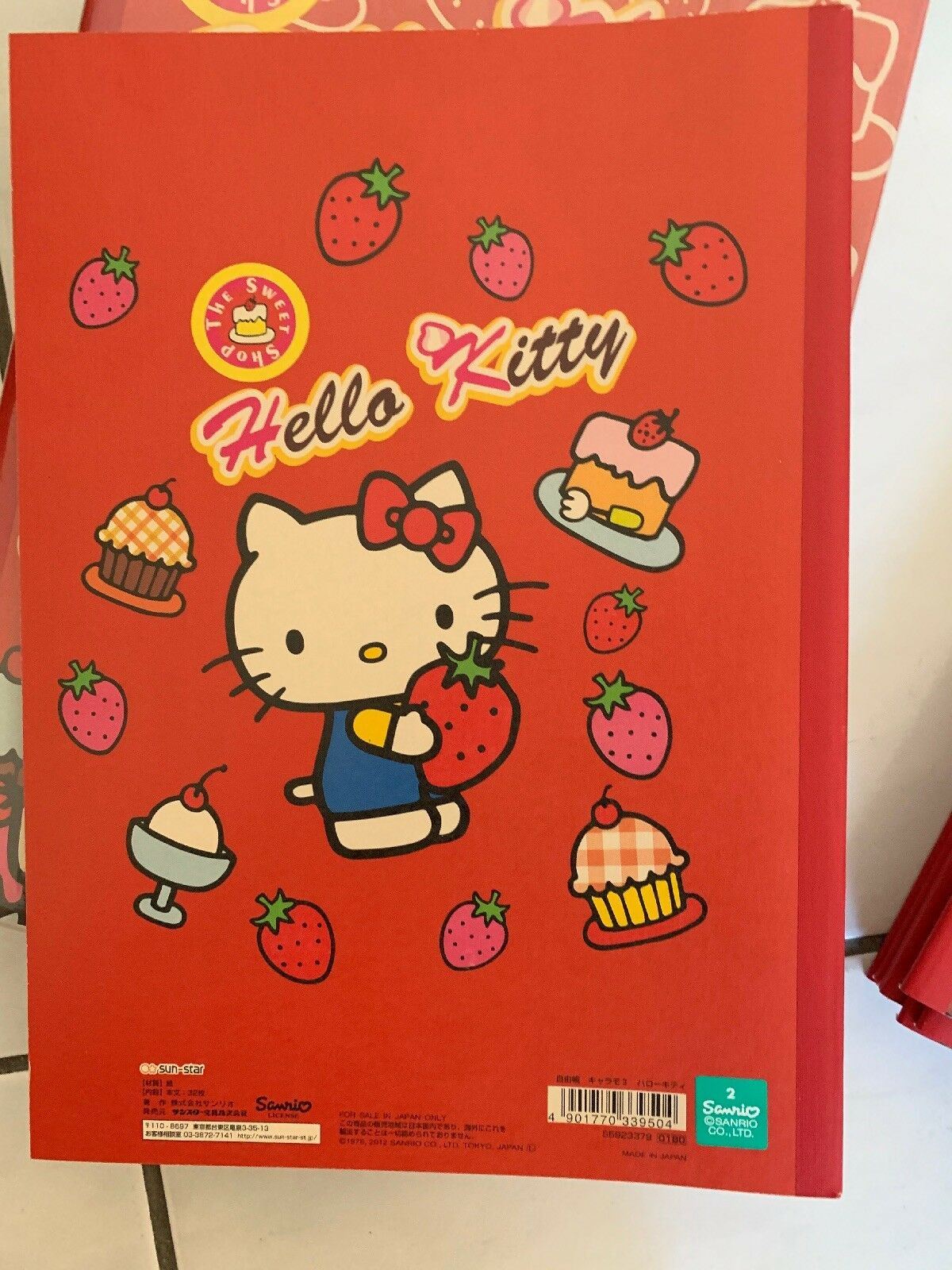 Genuine Bulk Lot 19x Hello Kitty Blank Text Book