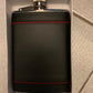 Flask for Liquor - Coyote 8oz Red Line Pocket Flask Stainless Steel *NEW*