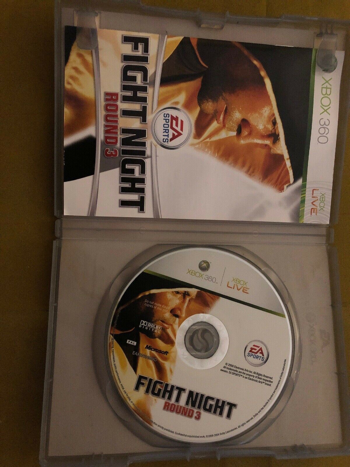 Fight Night Round 3 - Microsoft Xbox 360 PAL Boxing Game