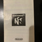 GENUINE Nintendo 64 N64 Console Manual *Manual Only*