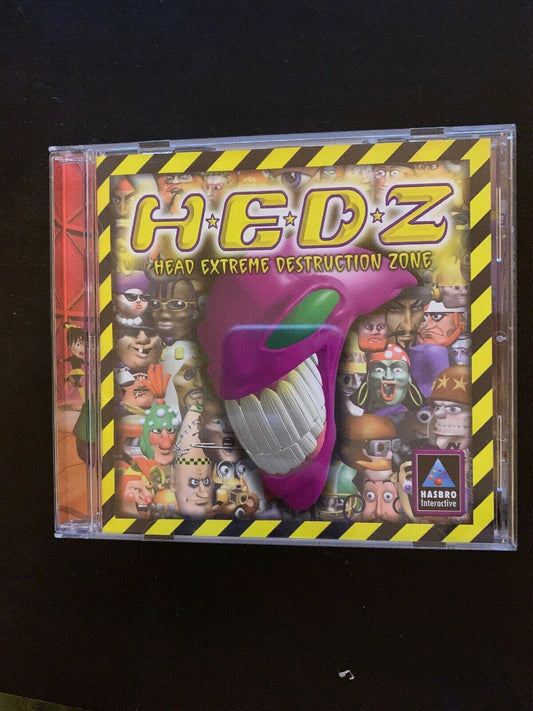 HEDZ: Head Extreme Destruction Zone 1998 PC Cdrom With Manual