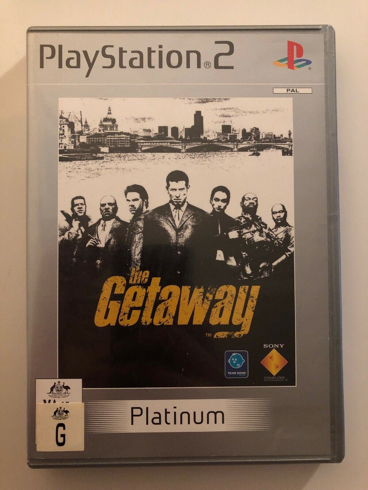 The Getaway - PS2 Sony PlayStation 2 PAL Game with Manual