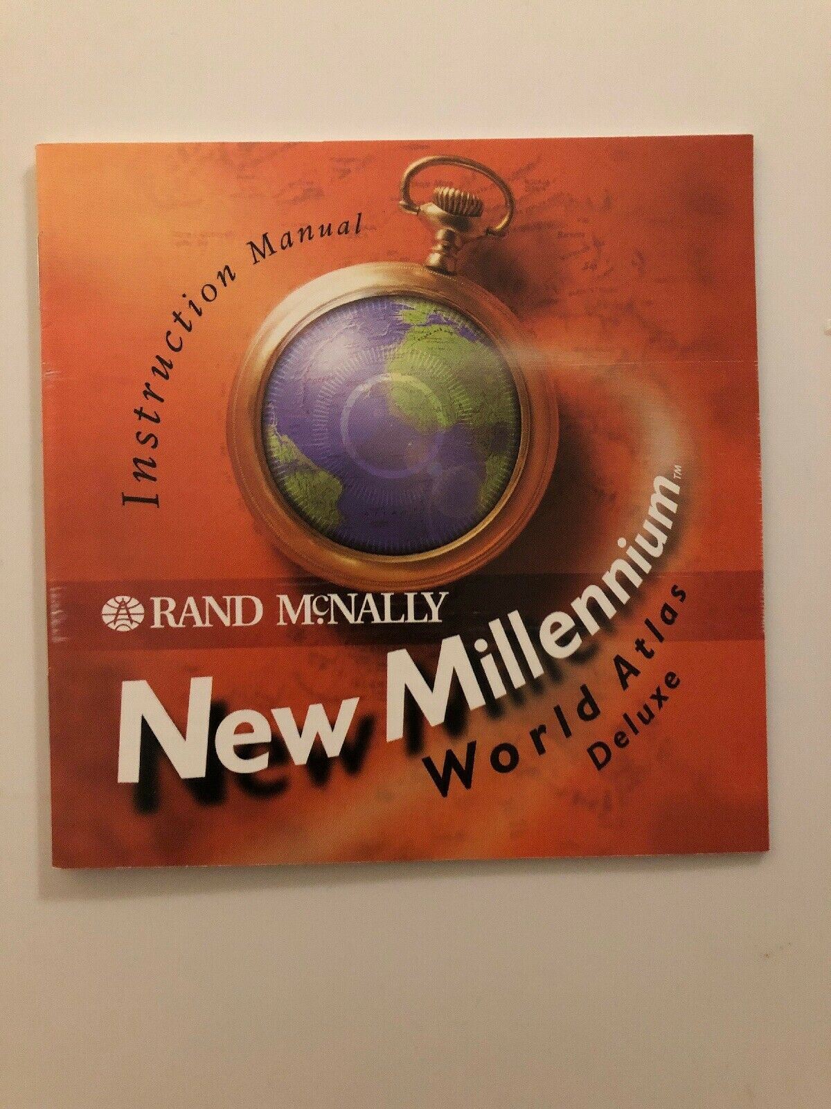 Rand McNally New Millennium World Atlas Deluxe Vintage Classic PC CD-ROM App