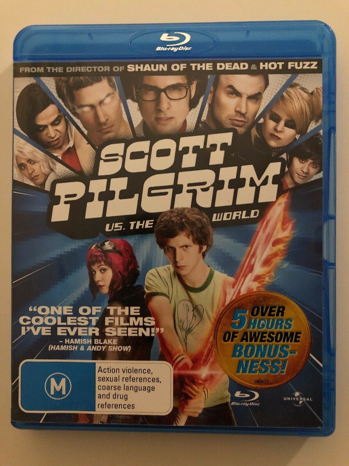 Scott Pilgrim Vs The World (Blu-ray, 2010)