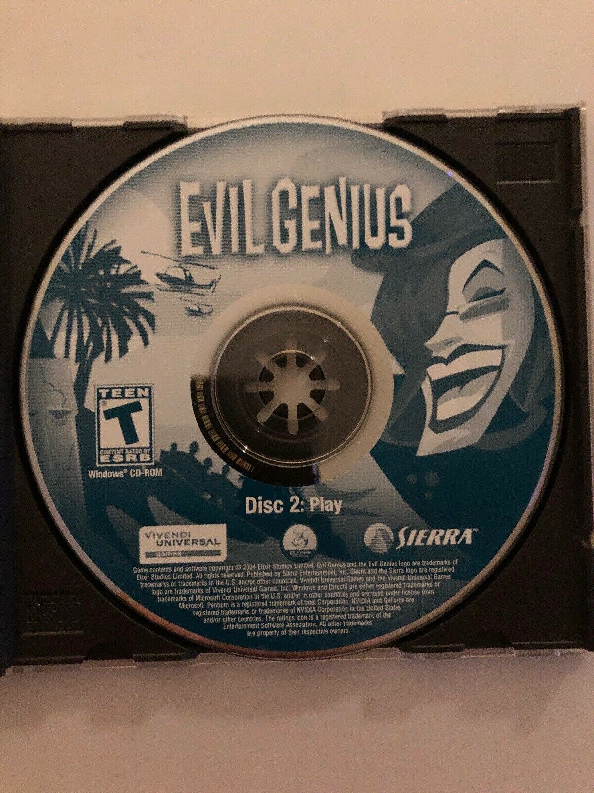 Evil Genius - PC WINDOWS Real Time Strategy Simulation World Domination Game