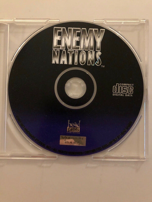 Enemy Nations PC Real-time Strategy Game - RARE to get on CD!!