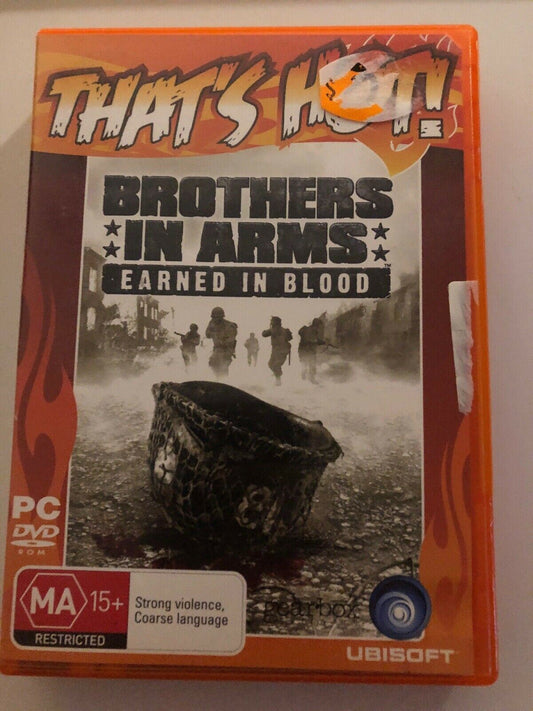 BROTHERS IN ARMS: EARNED IN BLOOD PC Classic First Person Shooter Squad Game