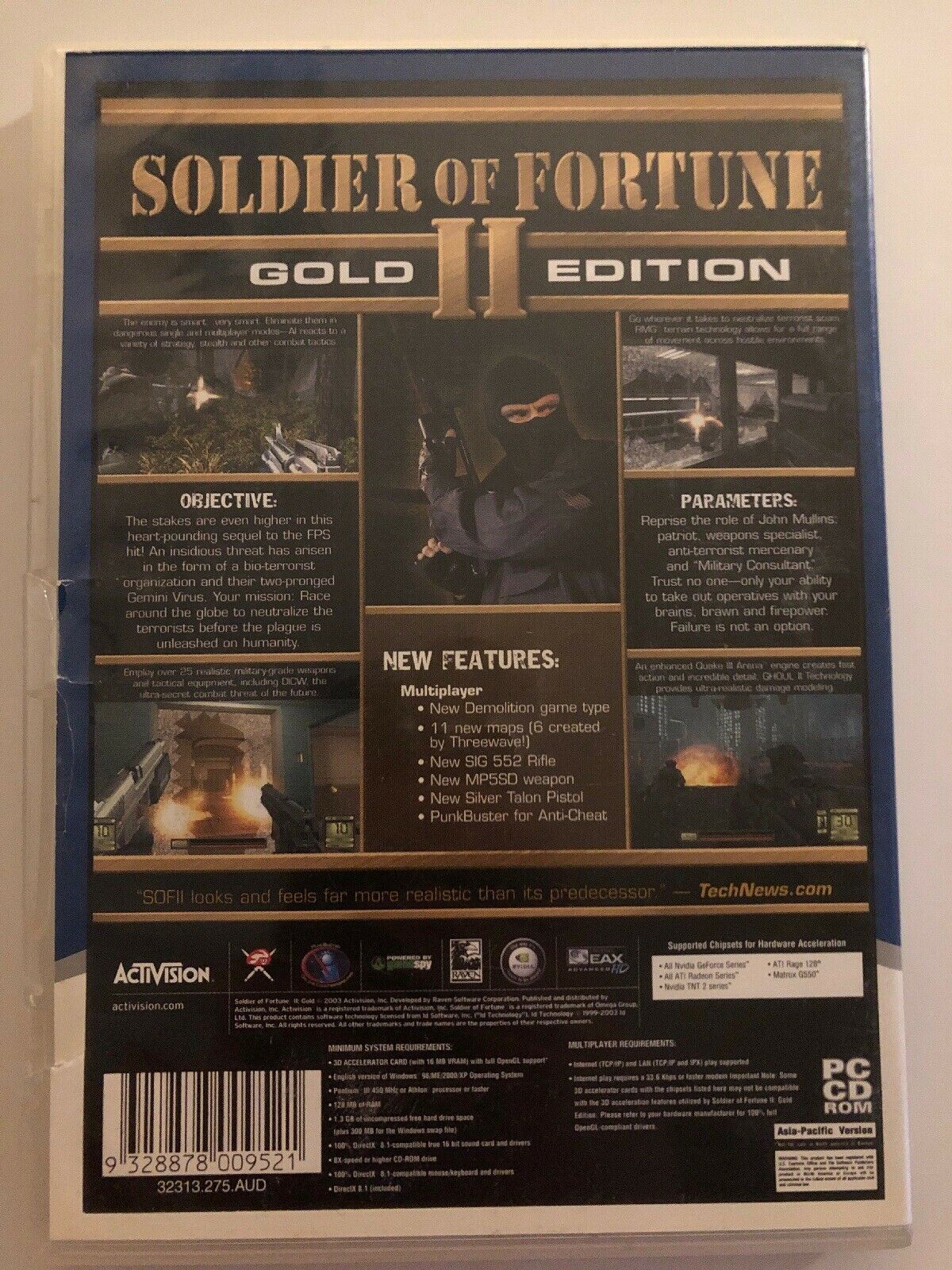 Soldier of Fortune 2 Gold Edition Essential Collection