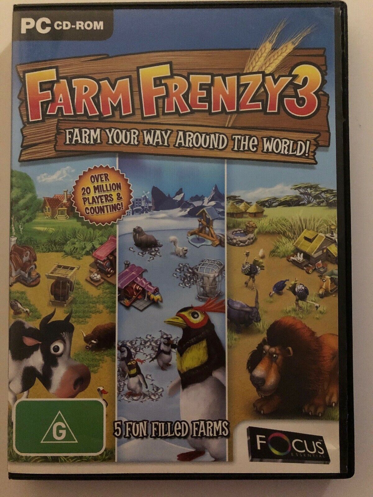 Farm Frenzy 3 PC Video Game Farm management simulation strategy game f ...