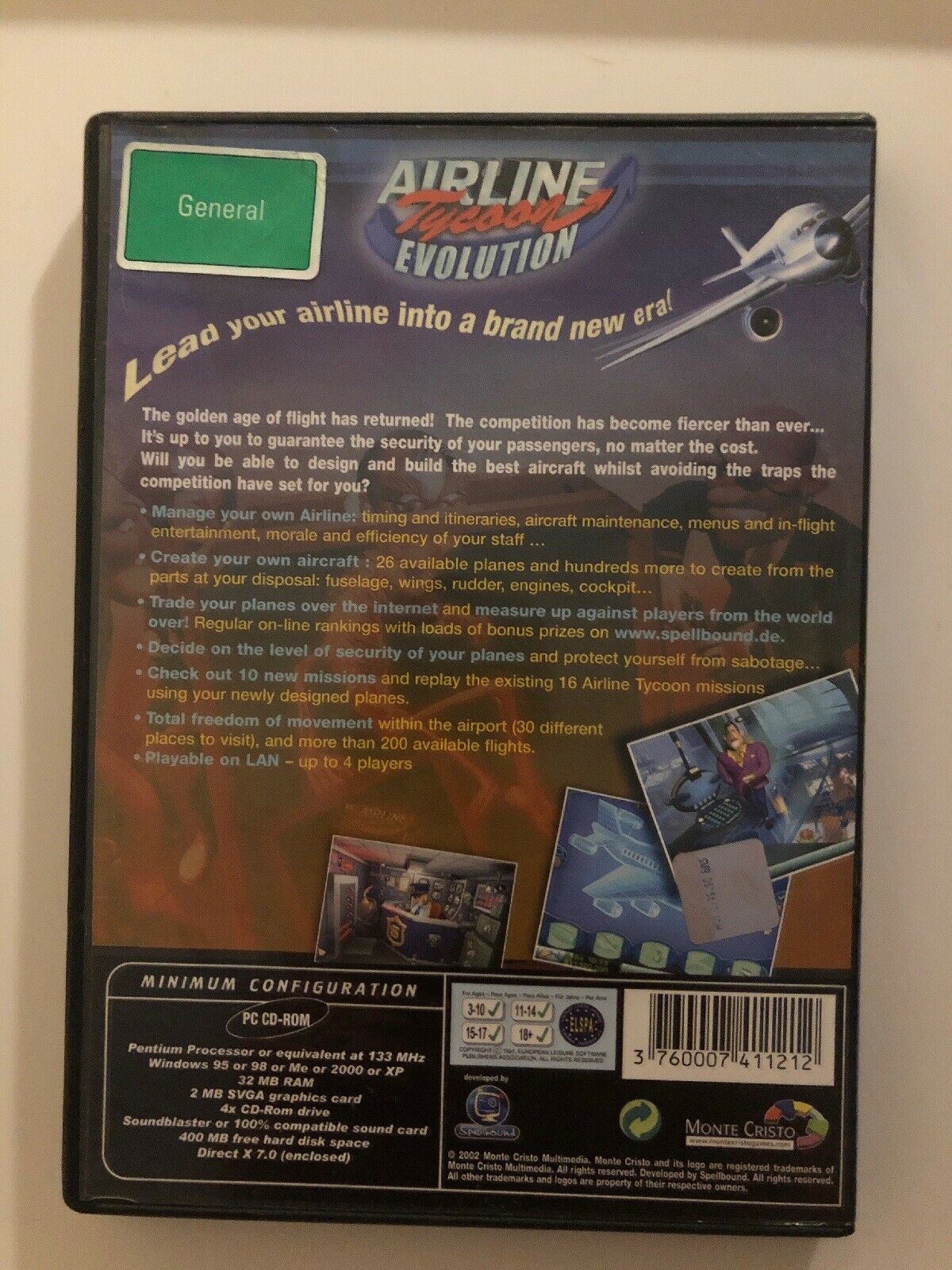 Airline Tycoon Evolution PC Airport Management Simulation Game