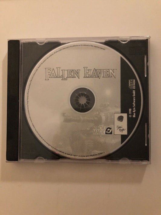 Fallen Haven PC Game 1997 Windows CD-ROM Vintage Strategy Game **RARE!!**