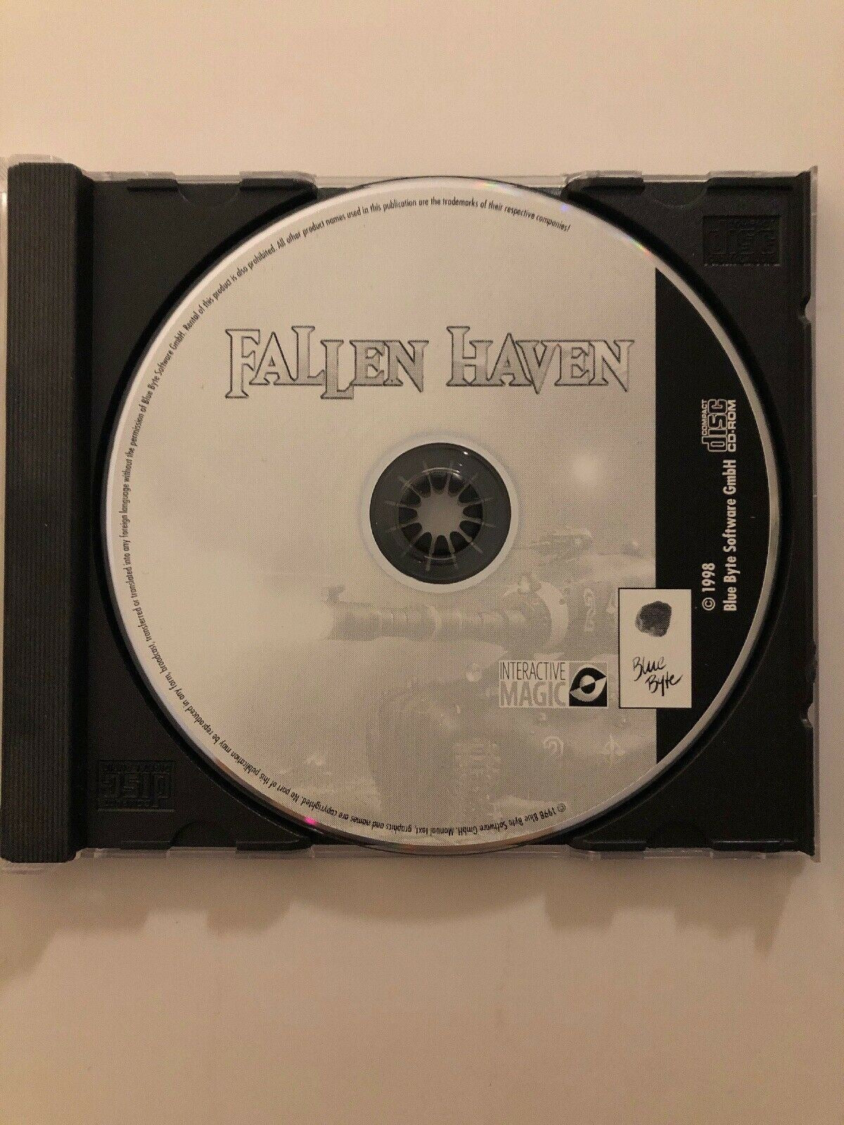 Fallen Haven PC Game 1997 Windows CD-ROM Vintage Strategy Game **RARE!!**