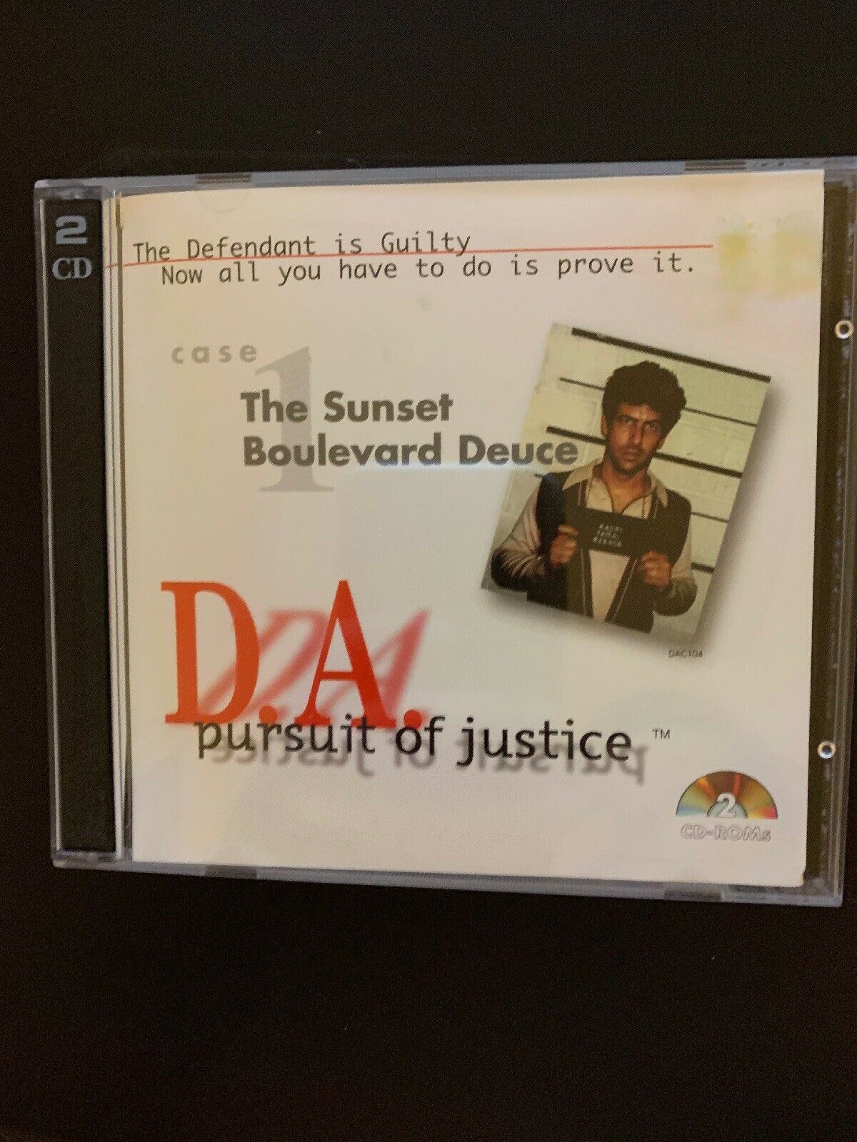 D.A. Pursuit Of Justice: Case 1 The Sunset Boulevard Deuce 1997  PC Cdrom