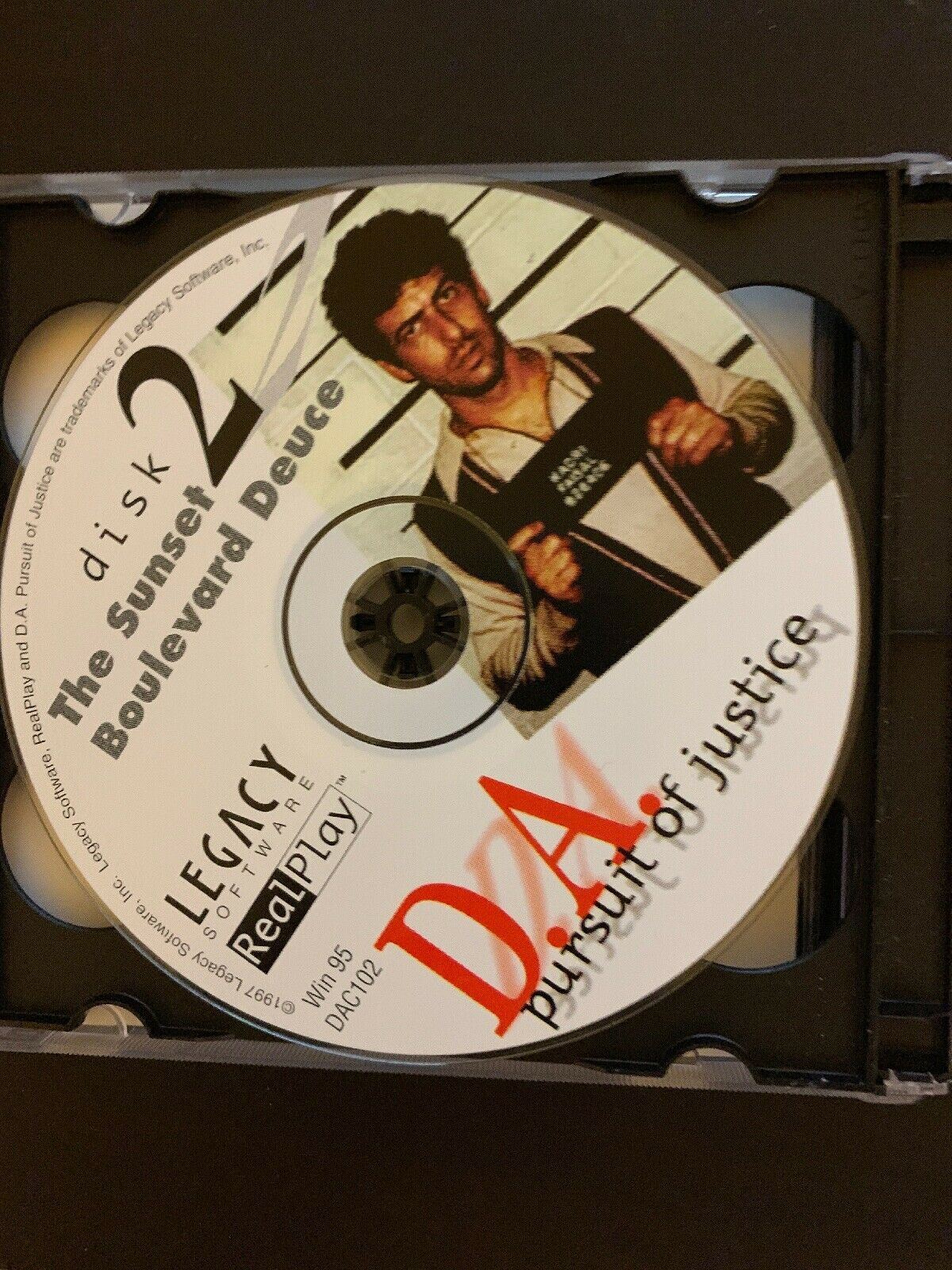 D.A. Pursuit Of Justice: Case 1 The Sunset Boulevard Deuce 1997  PC Cdrom