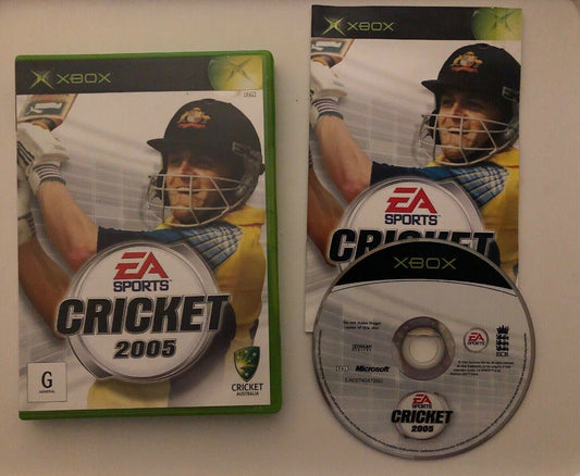 Cricket 2005 (Microsoft Xbox, 2005) Xbox Game - PAL Cricket Australia FREE POST