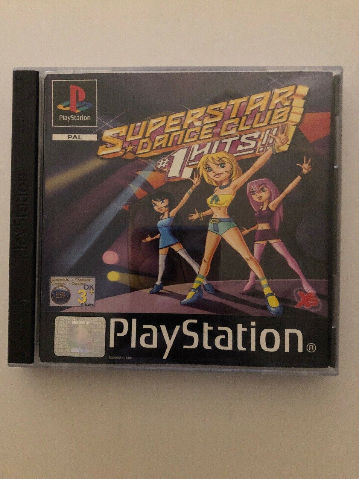 Superstar Dance Club #1 HITS!! - PS1 Sony Playstation 1 Dancing Game