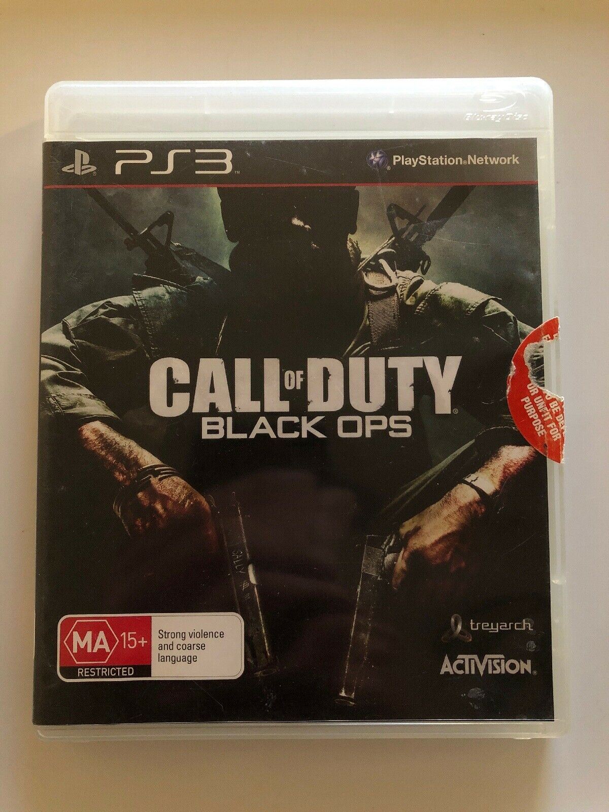 Call Of Duty Black Ops Sony PlayStation 3 PS3 GAME good condition FREE POSTAGE