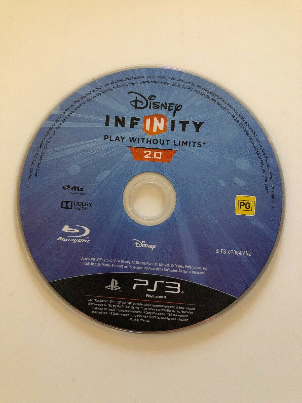 Disney Infinity 2.0 - Play Without Limits - Sony PlayStation 3 PS3