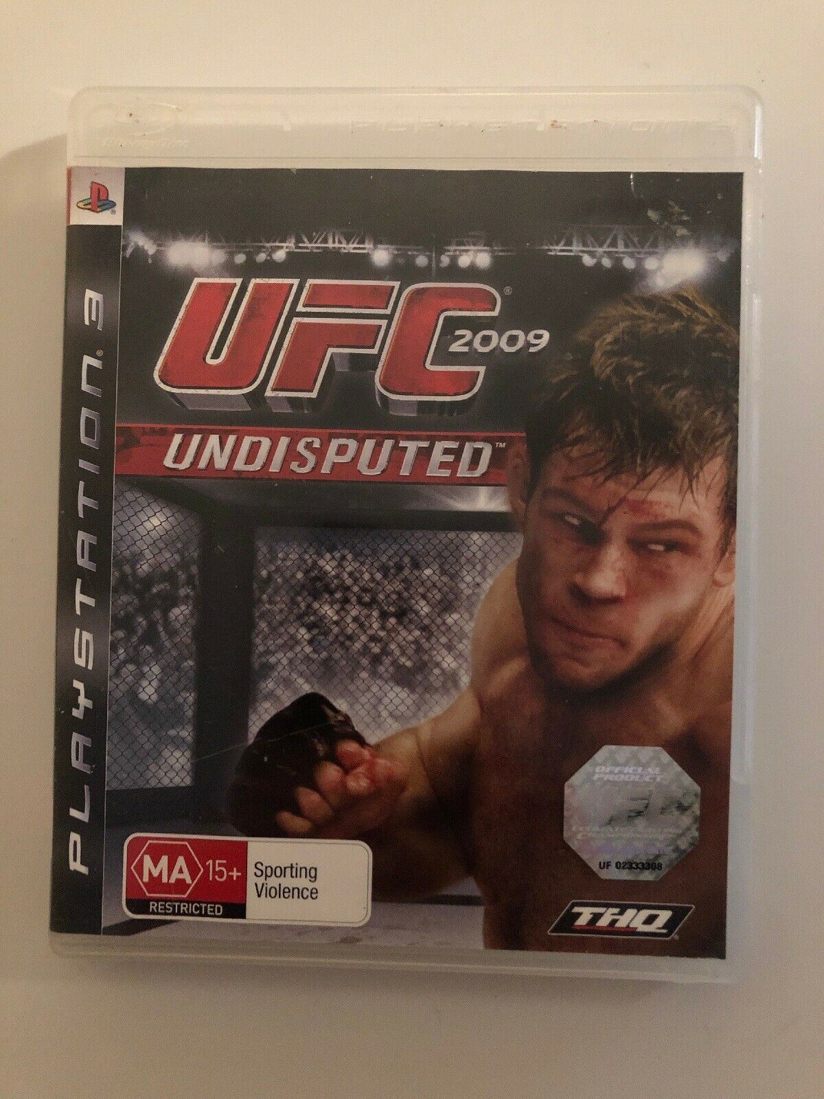 UFC 2009 Undisputed, PS3 Fighting MMA Game, FREE POSTAGE