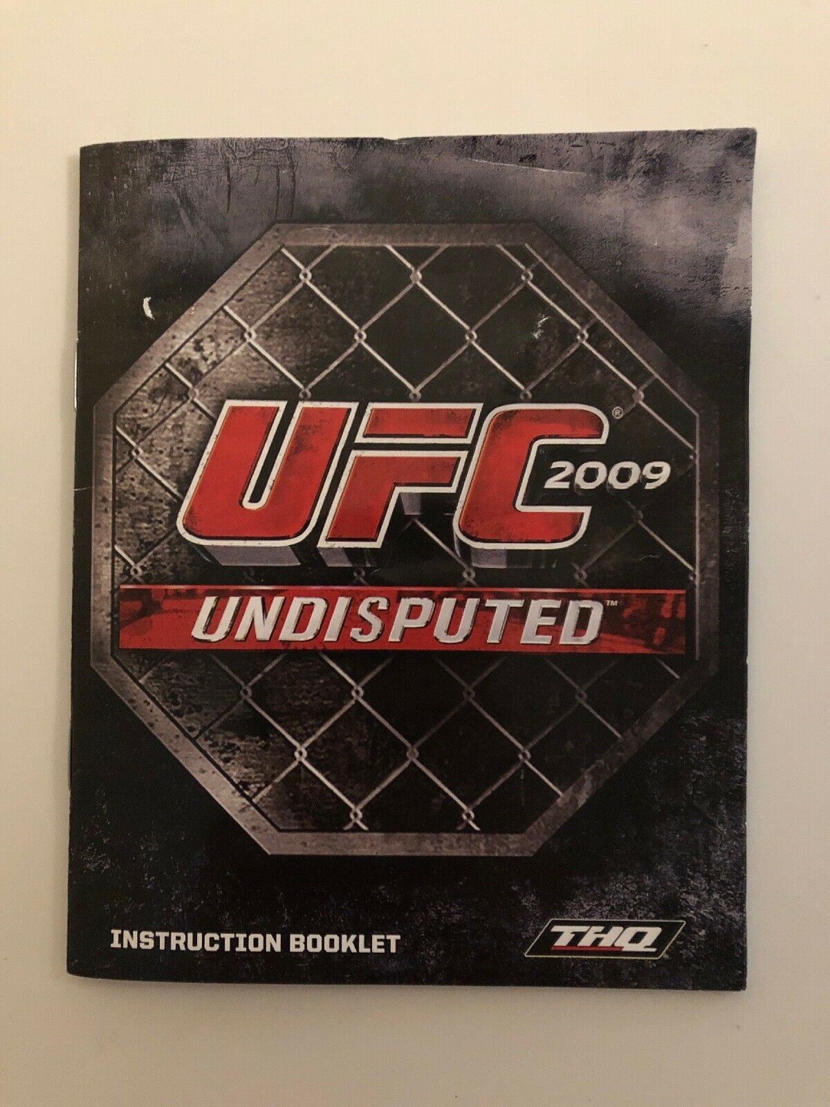 UFC 2009 Undisputed, PS3 Fighting MMA Game, FREE POSTAGE