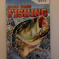 Nintendo Wii Game - SEGA BASS FISHING + Booklet Manual