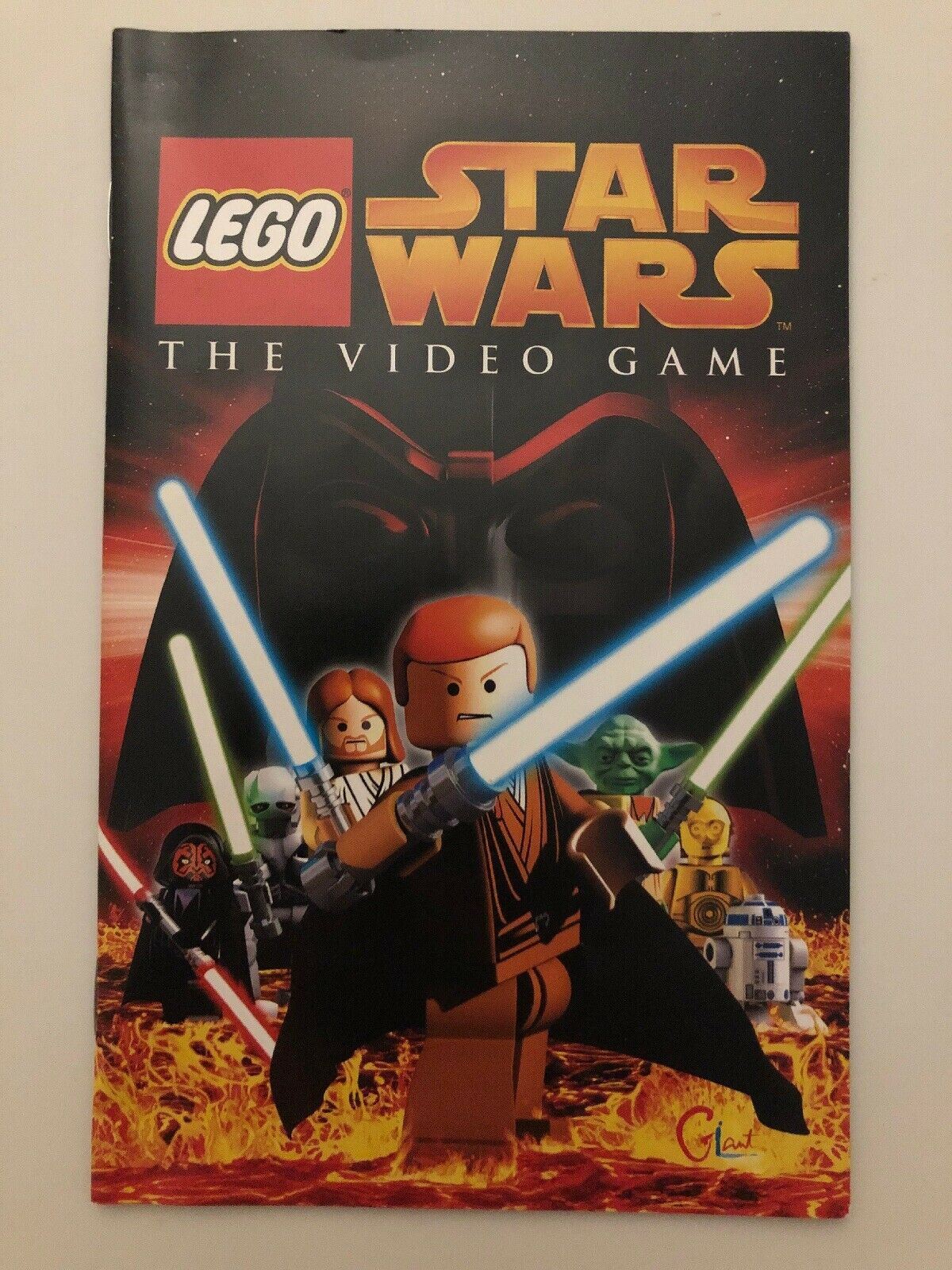 Lego Star Wars The Video Game PS2 (Platinum) PAL *Complete*