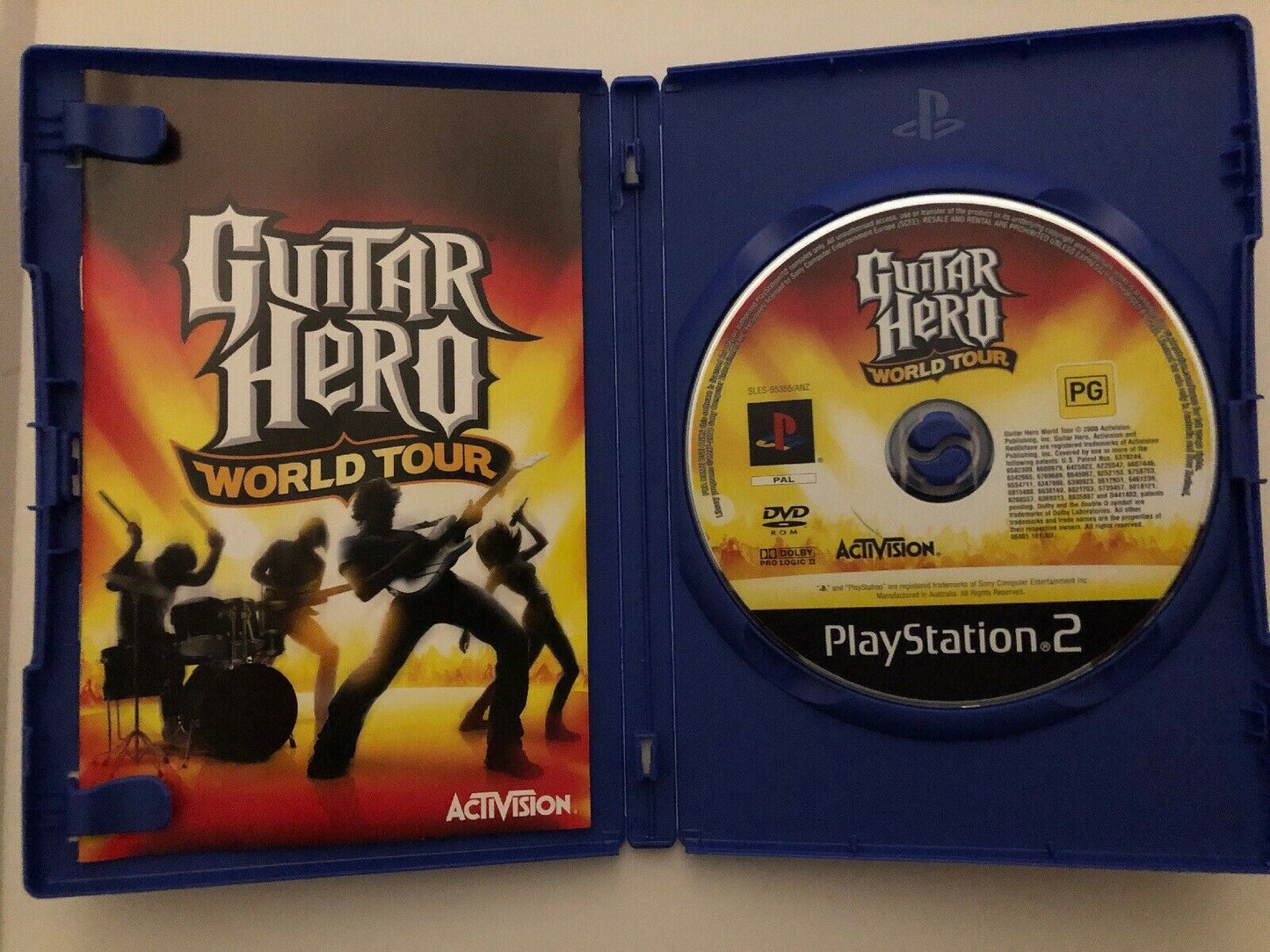 Guitar Hero World Tour PS2 PAL *Complete*