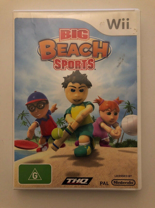 Big Beach Sports - Nintendo Wii Sports Cricket Golf Volleyball Bocce Football