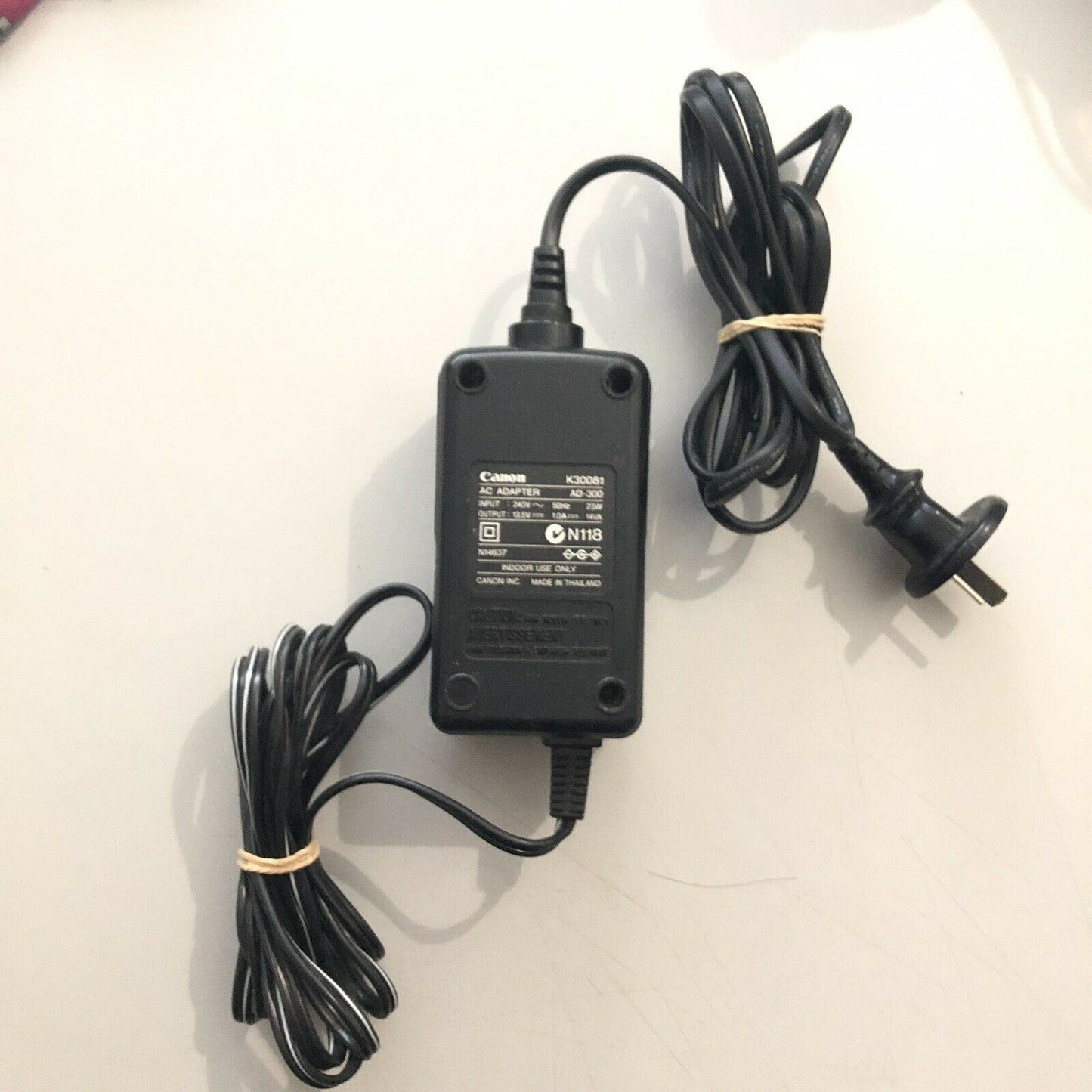 Genuine CANON AC ADAPTER PRINTER POWER SUPPLY 13.5V 1.0A BJC-30 K30081 AD-300