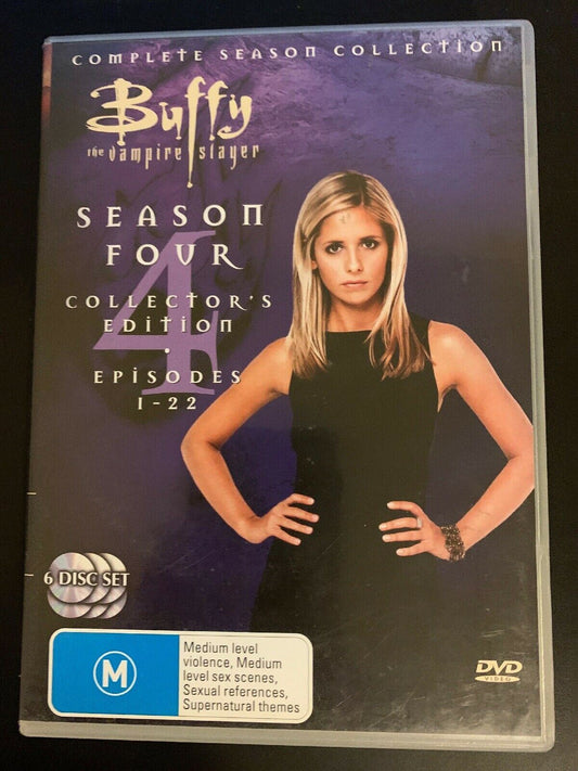 Buffy The Vampire Slayer : Season 4 (DVD, 2006, 6-Disc Set) Collectors Edition