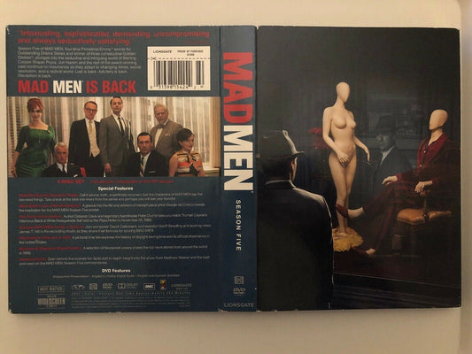 MAD MEN: SEASON 5 (4-Disc  DVD) with Special Features