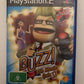 Buzz! The Music Quiz 🎶 - PLAYSTATION 2 PS2 - FREE POST * Complete with Manual