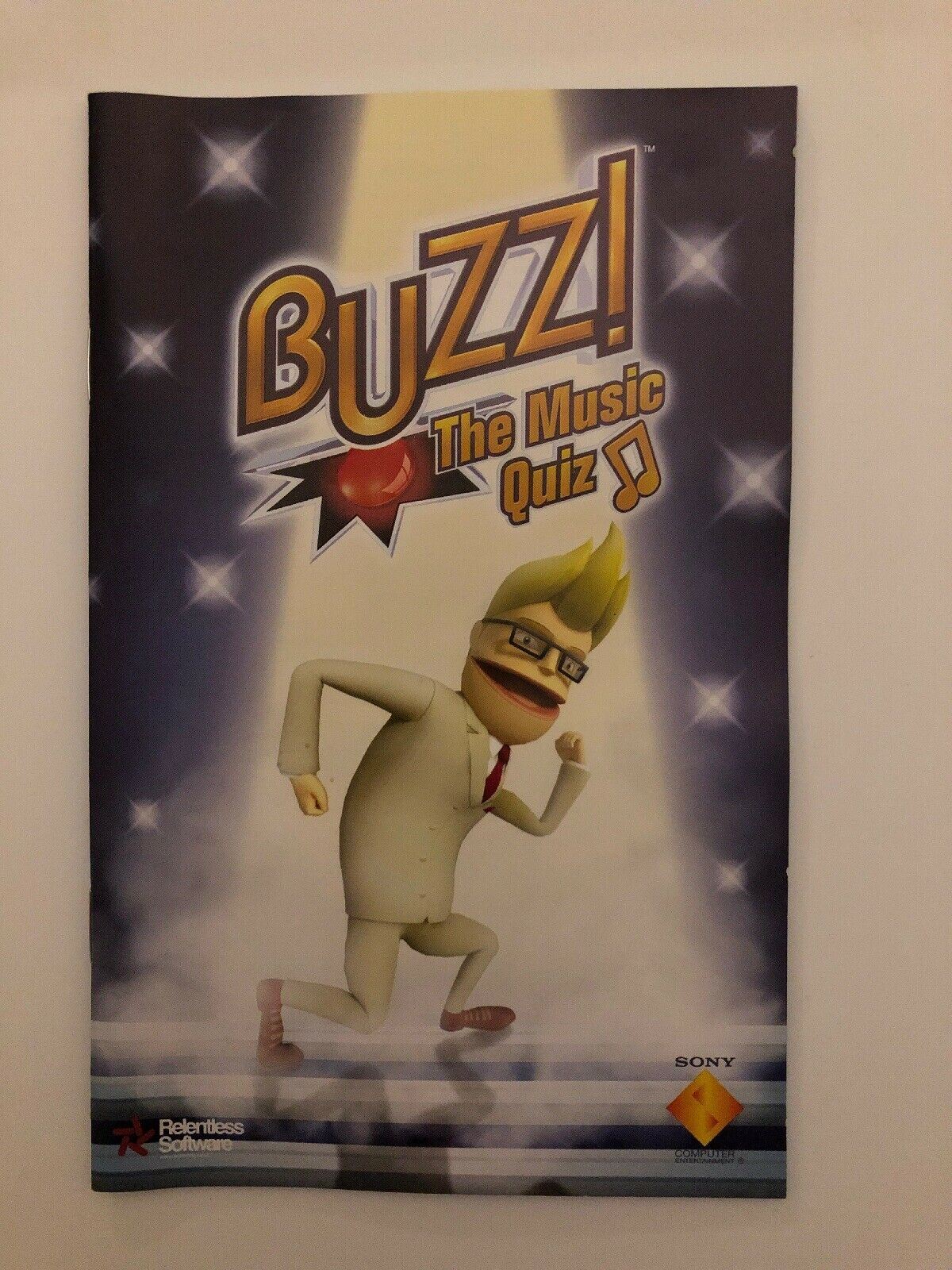 Buzz! The Music Quiz 🎶 - PLAYSTATION 2 PS2 - FREE POST * Complete with Manual