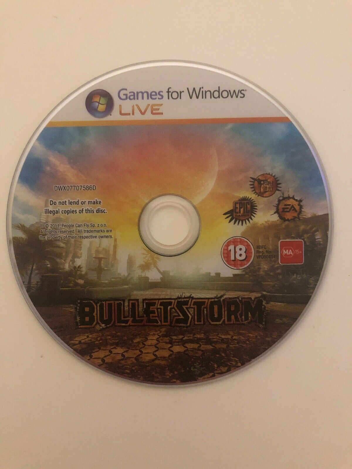 Bulletstorm PC DVD FPS Action Adventure Game