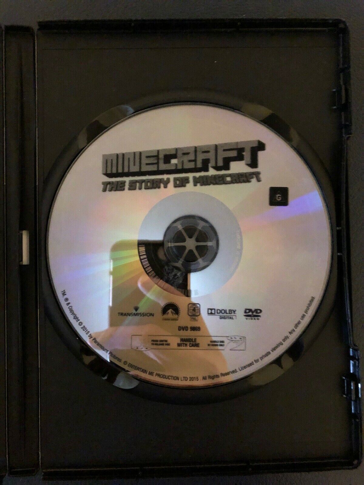 Minecraft: The Story of Minecraft DVD Region 4 Pal