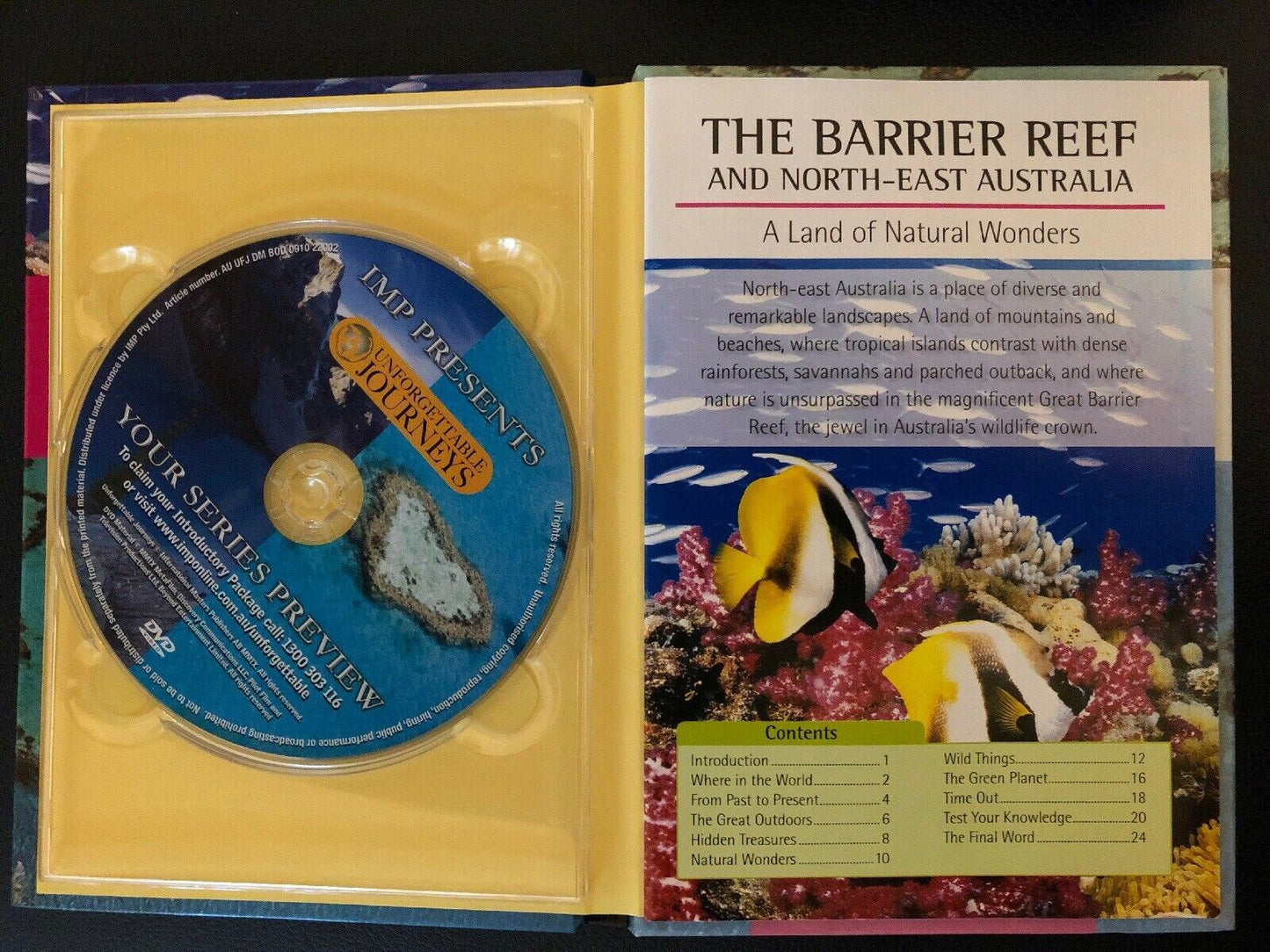 The Barrier Reef And North-East Australia DVD A Land Of Natural Wonders