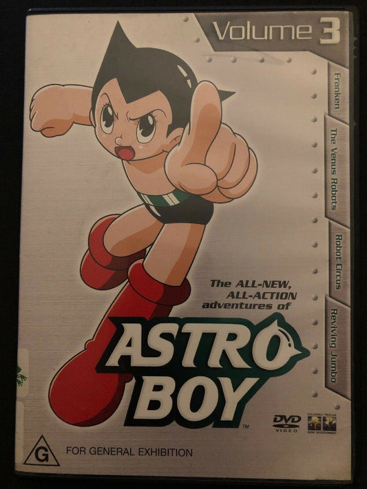 Astro Boy : Season 1 : Vol 3 (DVD, 2004) Region 4