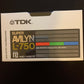 TDK Super Avilyn L-750 Beta Video Cassette *New And Sealed*