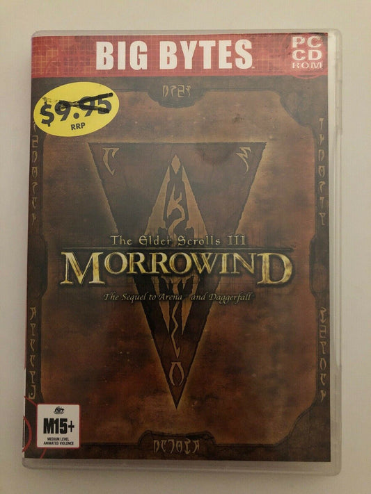 The Elder Scrolls III: Morrowind - PC CDROM Classic RPG Game