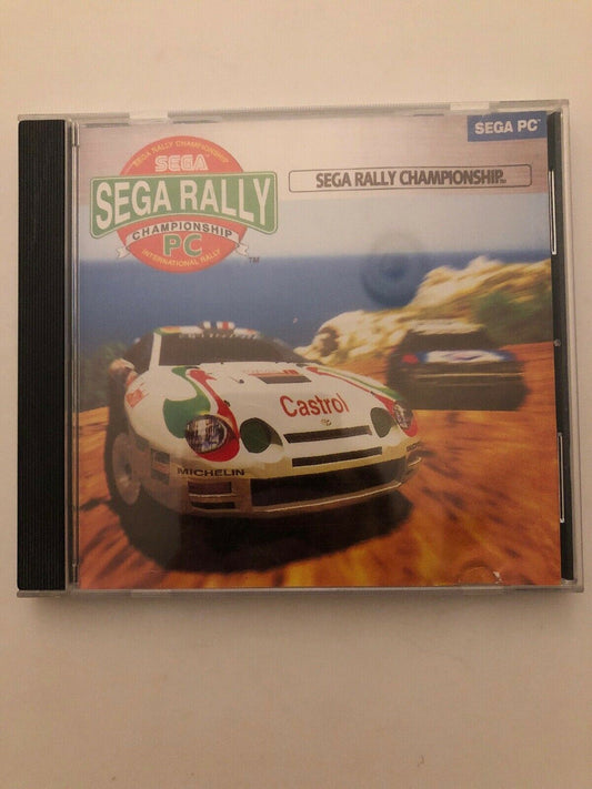 Sega Rally Championship PC Cdrom Windows 95 SEGA 1998 Vintage Racing Game