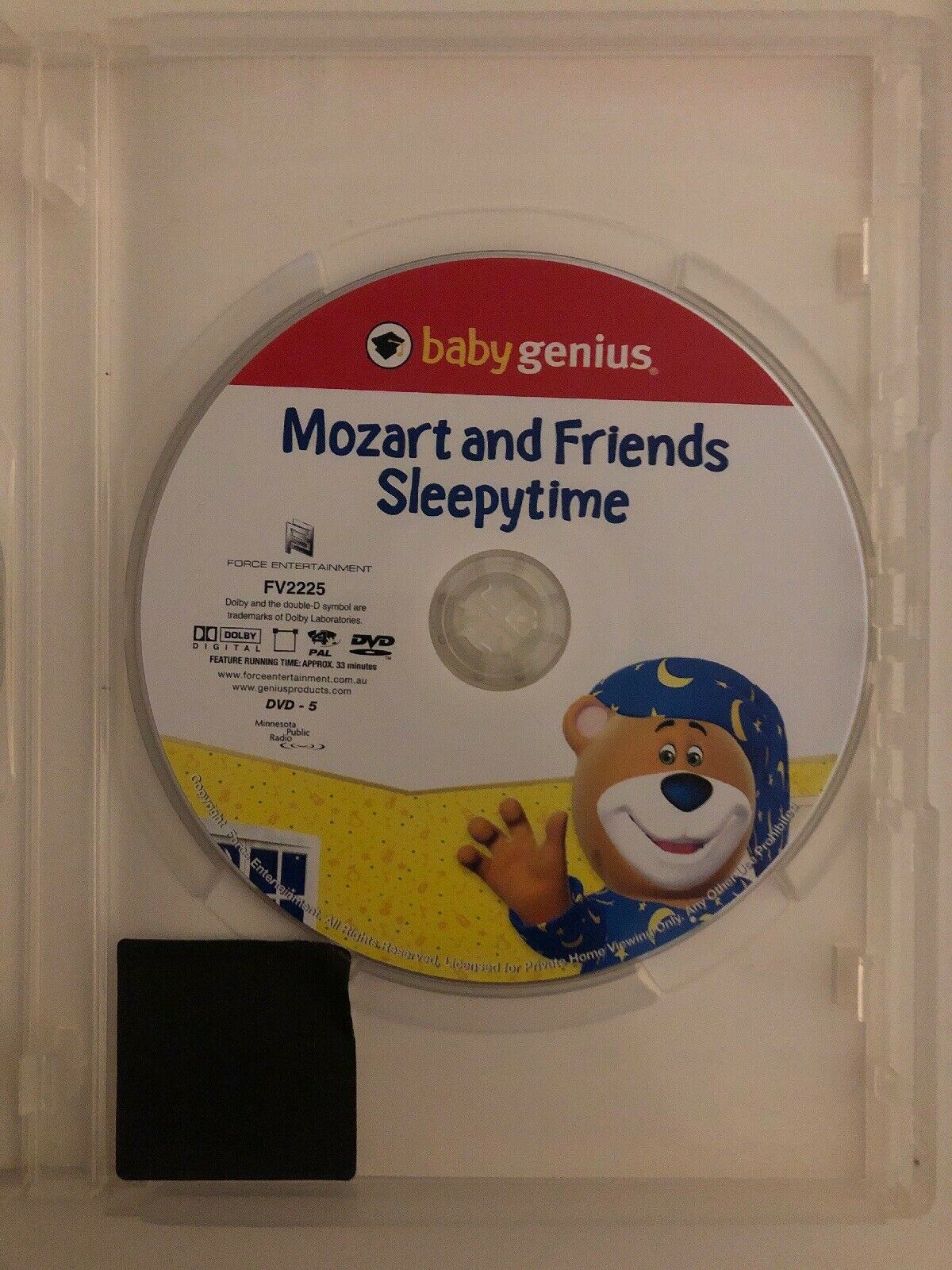 Baby Genius 0-36 Months Mozart And Friends Sleepytime DVD & Bonus CD