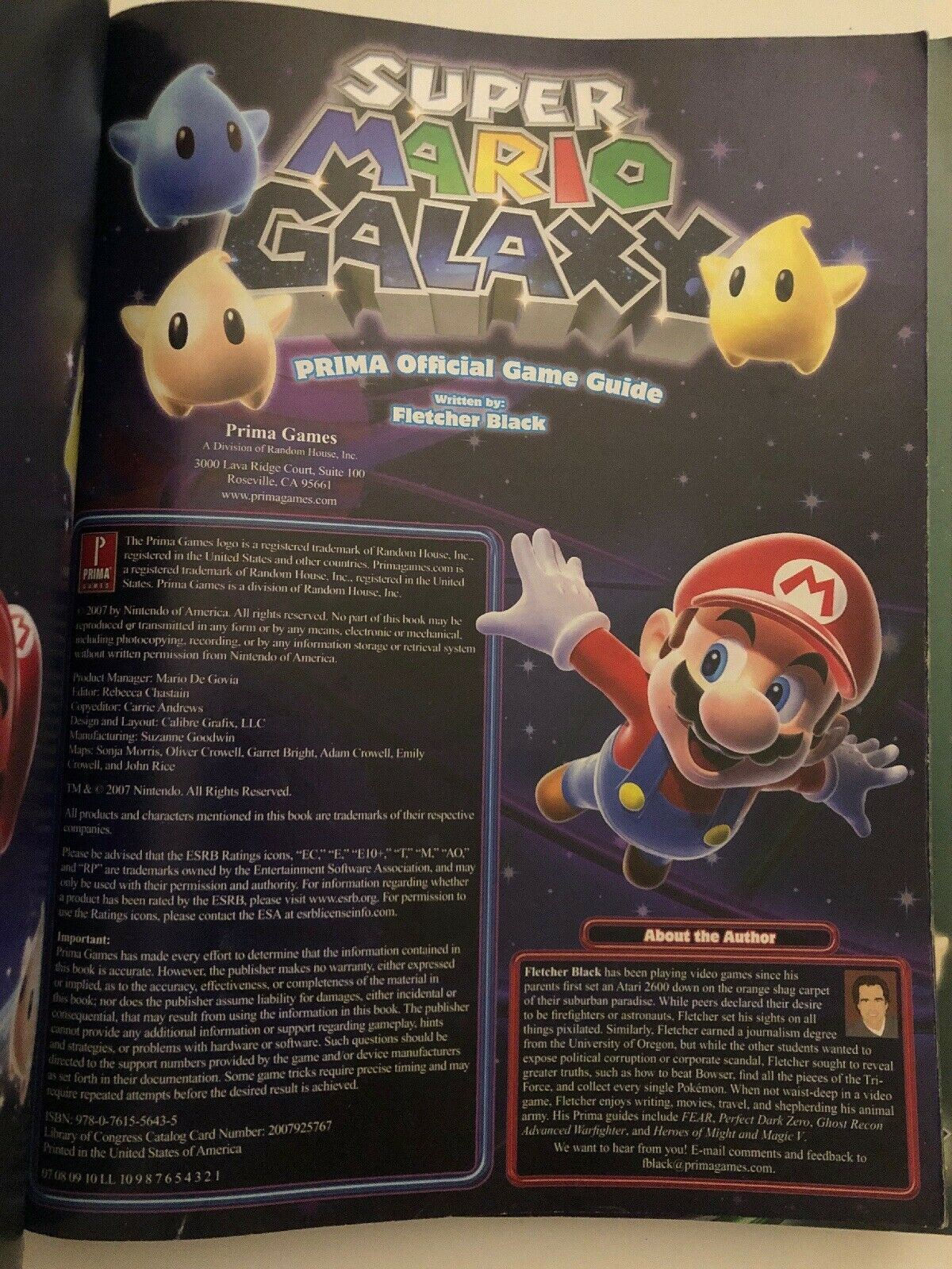 Super Mario Galaxy: Prima Official Game Guide