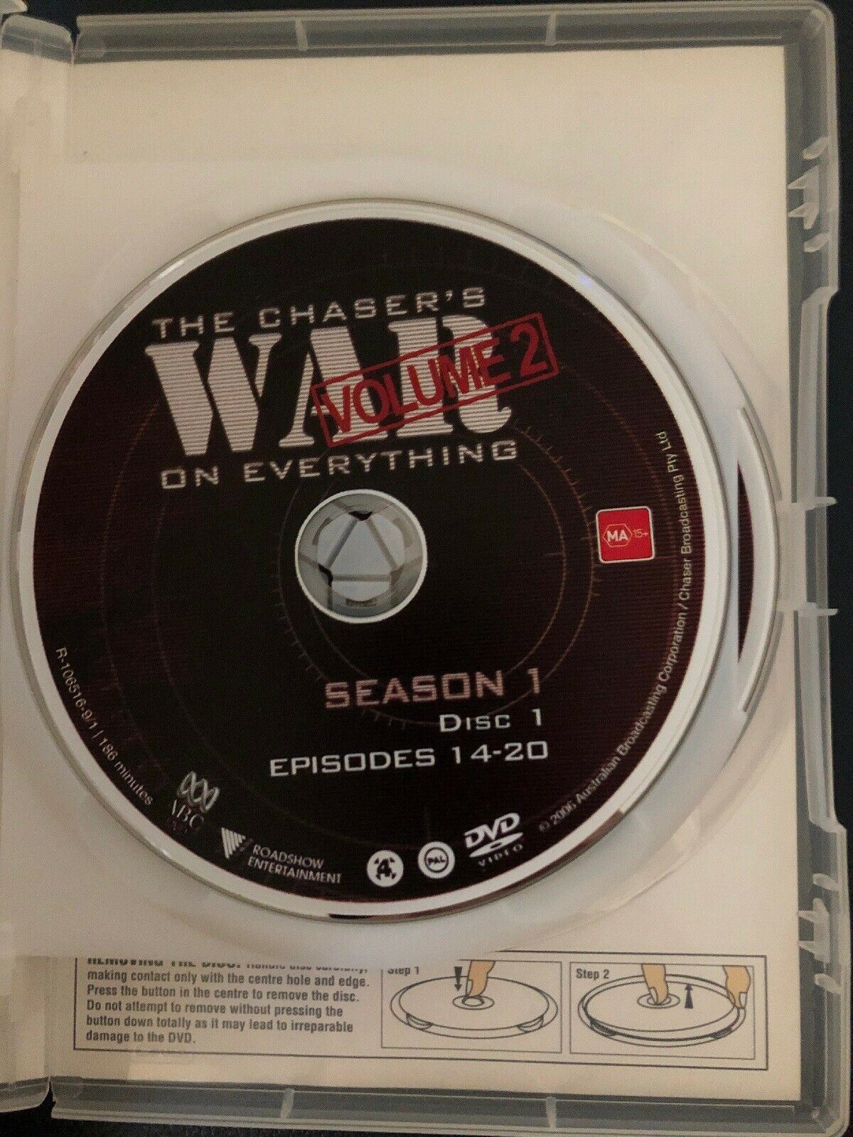 The Chaser's War on Everything : Season 1 : Vol 2 (DVD, 2006, 2-Disc Set)