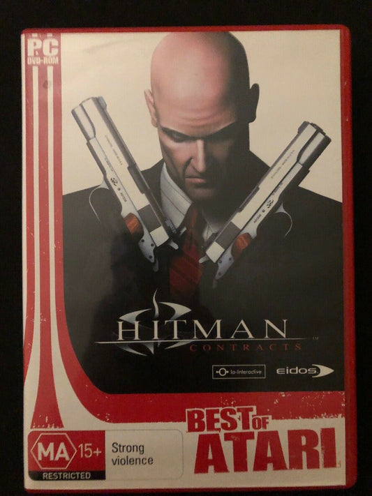 HITMAN CONTRACTS - PC DVD Atari Stealth Action Adventure Game