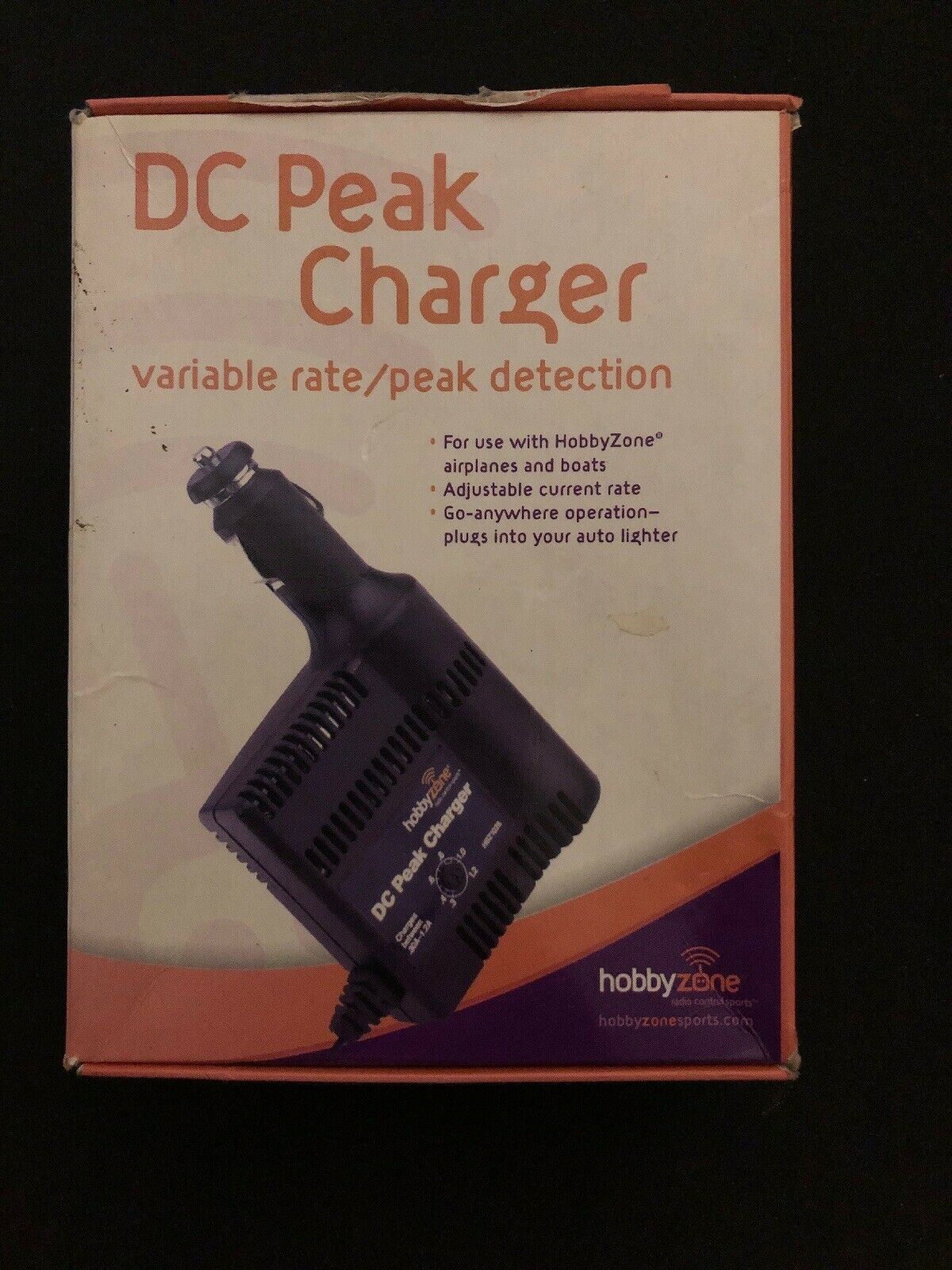 Hobbyzone DC Charger Variable Rate/Peak Detection NEW