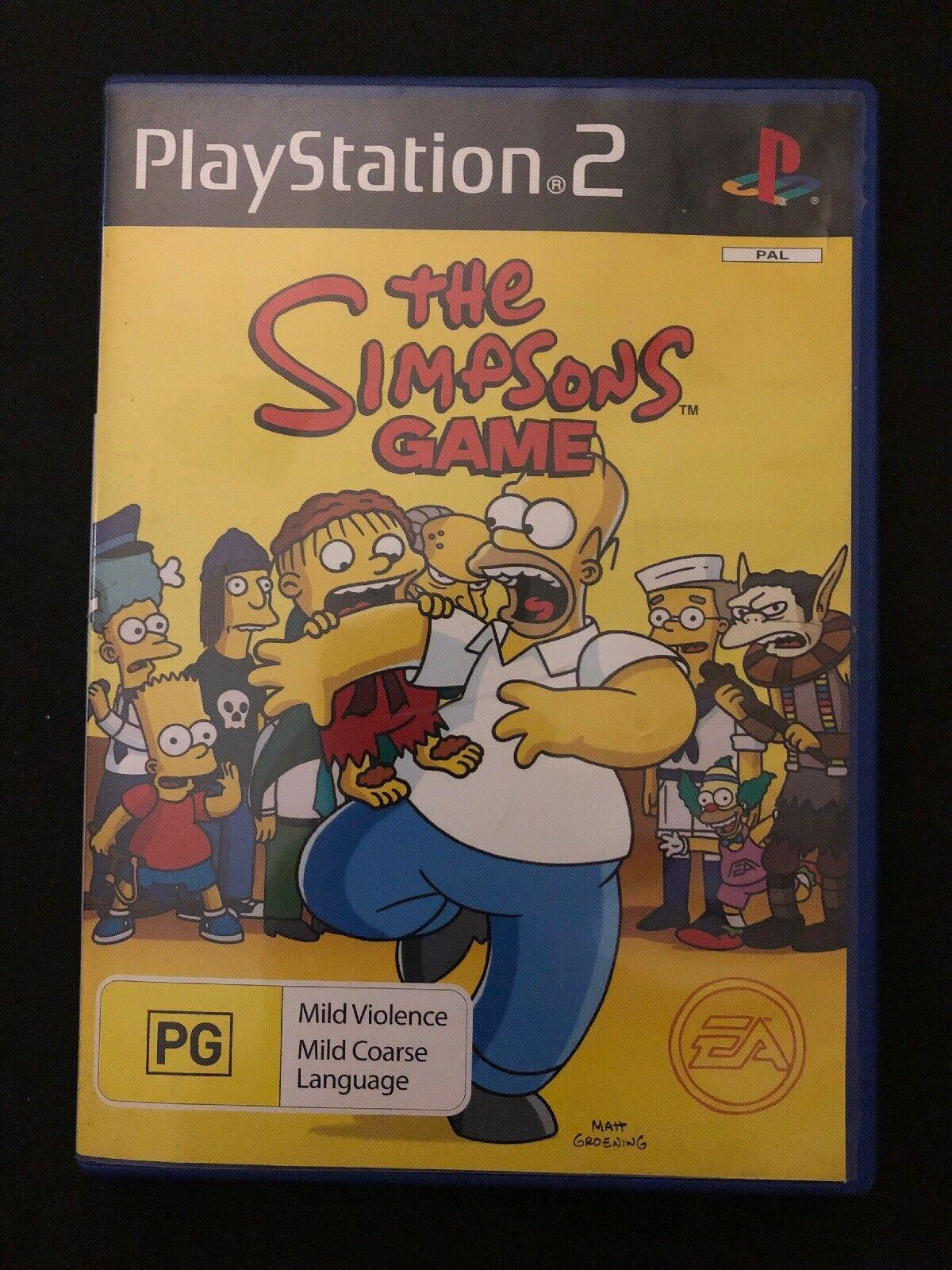 The Simpsons Game (PAL) - Sony PS2 PlayStation 2 Complete With Manual